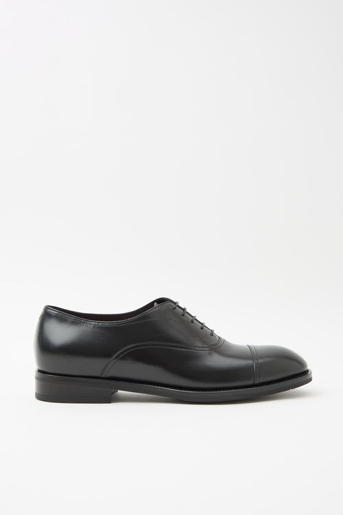 Santoni Stringata Nero Uomo - 1