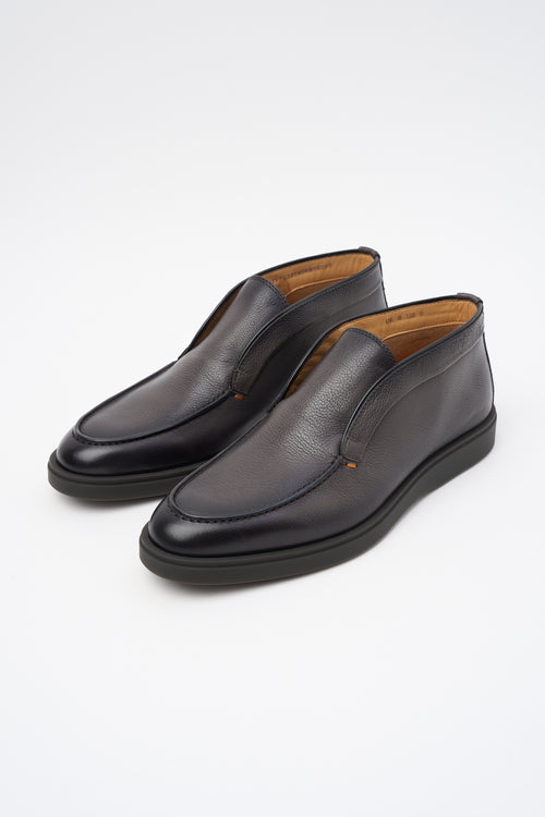 Santoni Mocassino Grey Uomo - 2