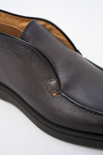 Santoni Mocassino Grey Uomo - 4