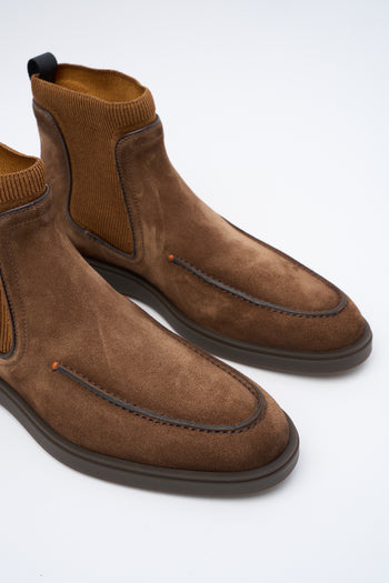 Santoni Stivaletto Brown Uomo - 3