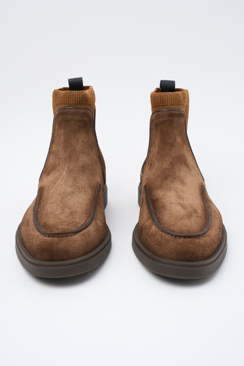 Santoni Stivaletto Brown Uomo - 5