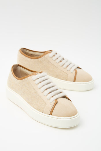Santoni Sneaker Beige Donna - 4