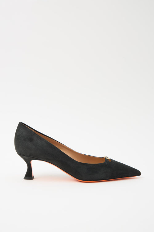 Santoni Décolleté Nero Donna - 1