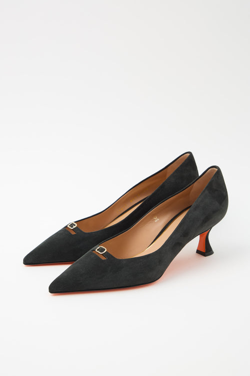 Santoni Décolleté Nero Donna - 2