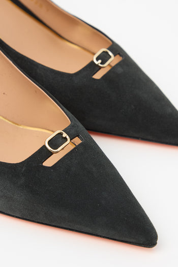 Santoni Décolleté Nero Donna - 4