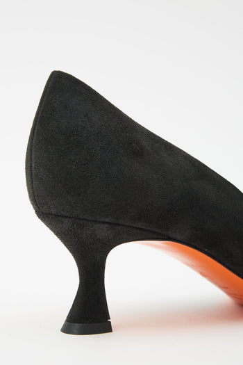 Santoni Décolleté Nero Donna - 5