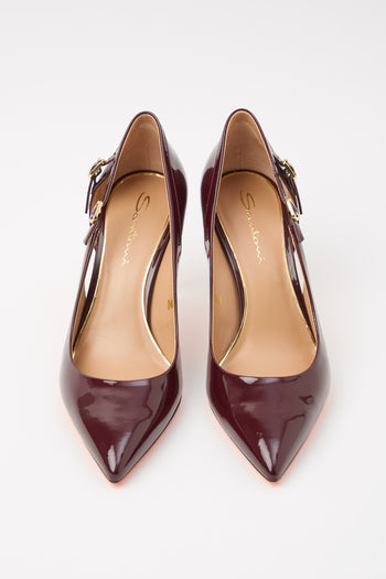 Santoni Décolleté Burgundy Donna - 3