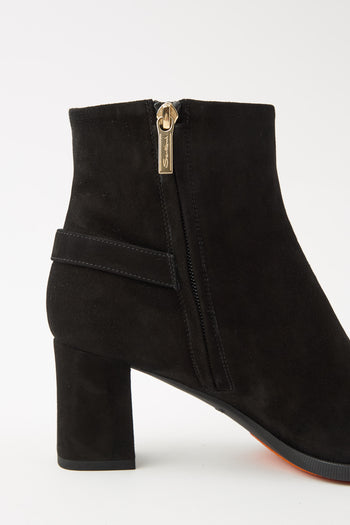 Santoni Stivaletto Nero Donna - 7
