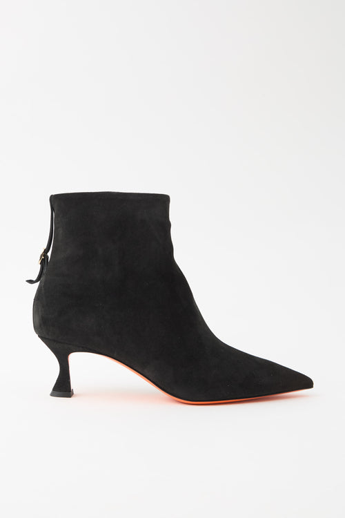 Santoni Stivaletto Nero Donna - 1