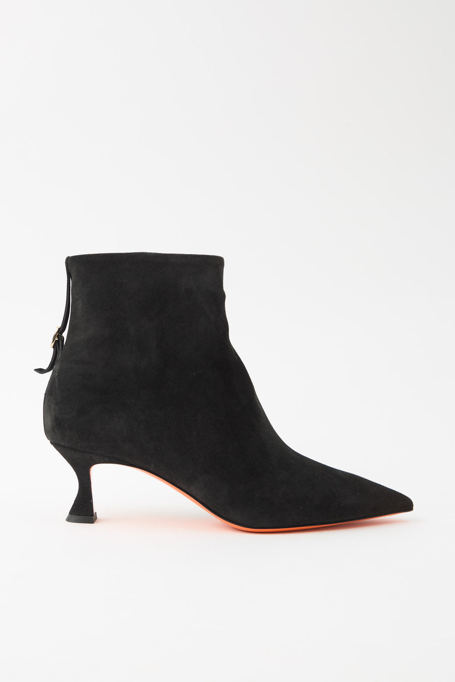 Santoni Stivaletto Nero Donna
