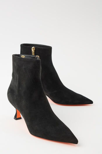 Santoni Stivaletto Nero Donna - 8