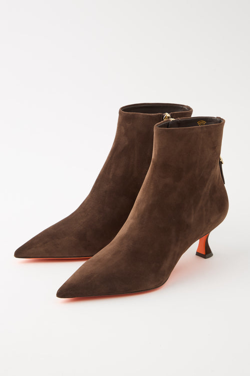Santoni Stivaletto Nero Donna - 2