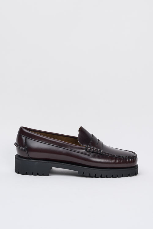 Sebago Mocassino Brown Burgundy Donna - 1