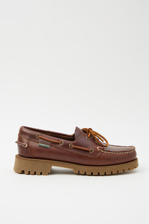 Sebago Mocassino Brown/gum Donna - 1