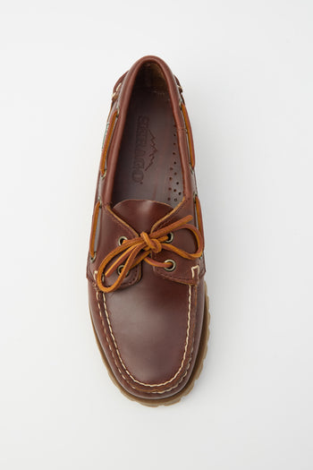 Sebago Mocassino Brown/gum Donna - 5