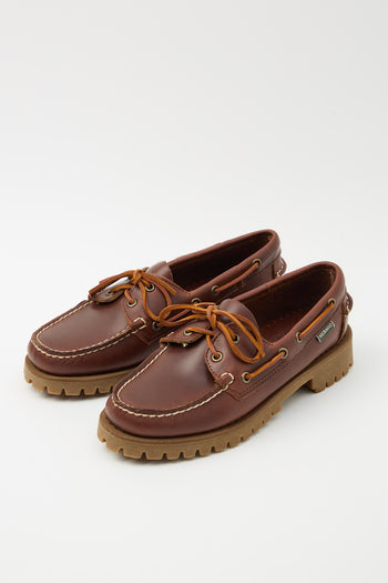 Sebago Mocassino Brown/gum Donna - 6