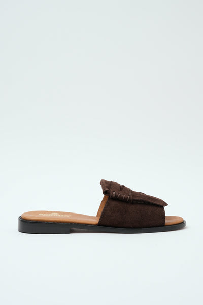 Sebago Ciabatta Dk Brown Donna