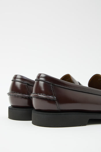 Sebago Mocassino Brown Burgundy Donna - 7