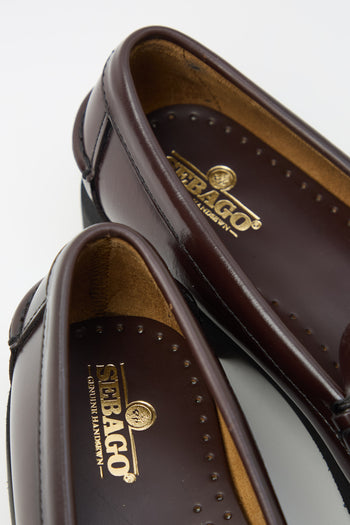 Sebago Mocassino Brown Burgundy Donna - 8