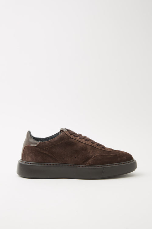 Stokton X Tre Emme Sneaker Coffee/cashem Uomo - 1