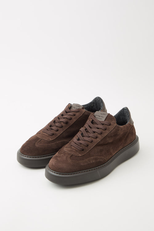 Stokton X Tre Emme Sneaker Coffee/cashem Uomo - 2