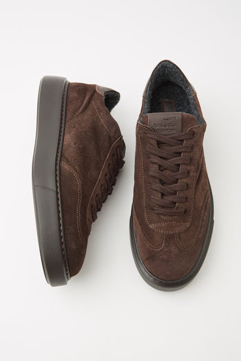Stokton X Tre Emme Sneaker Coffee/cashem Uomo - 3