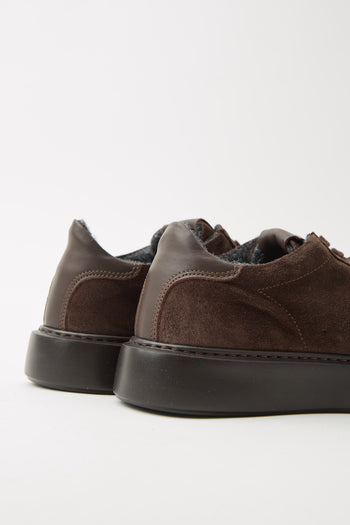 Stokton X Tre Emme Sneaker Coffee/cashem Uomo - 4