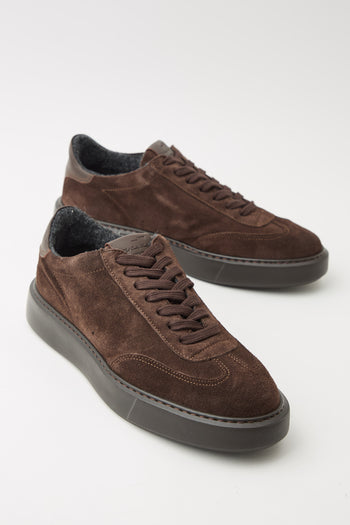 Stokton X Tre Emme Sneaker Coffee/cashem Uomo - 7