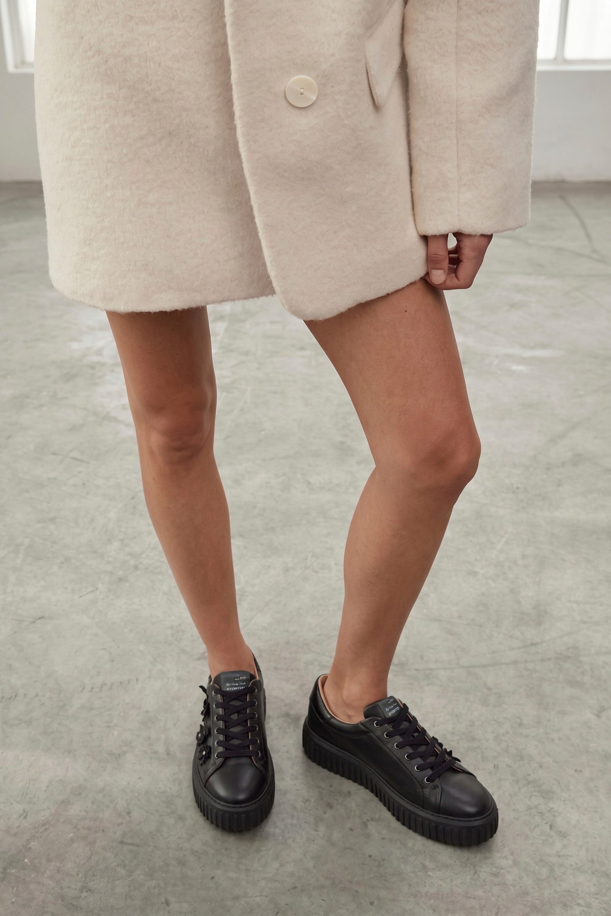 Sneaker Black Donna — 1