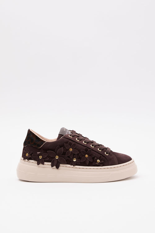 Stokton X Tre Emme Sneaker Dark Brown Donna - 1