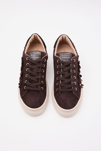 Stokton X Tre Emme Sneaker Dark Brown Donna - 3