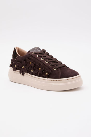 Stokton X Tre Emme Sneaker Dark Brown Donna - 4