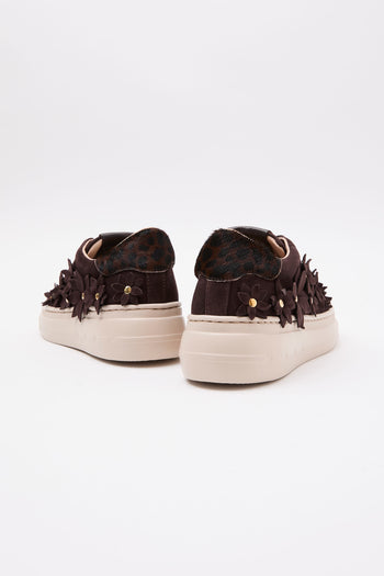 Stokton X Tre Emme Sneaker Dark Brown Donna - 7
