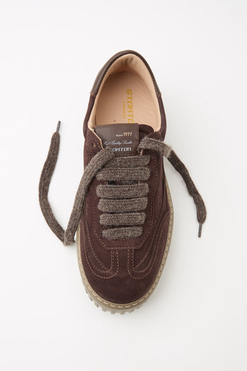 Stokton X Tre Emme Sneaker Dark Brown Donna - 7