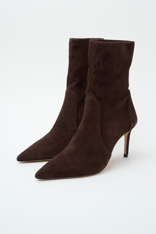 Stuart Weitzman Stivaletto Midnight Espresso Donna - 2