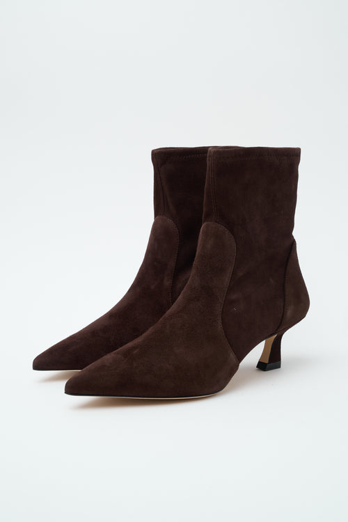 Stuart Weitzman Stivaletto Midnight Espresso Donna - 2