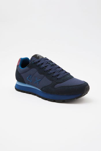 Sun68 Sneaker Navyblue/bordeaux Uomo - 4