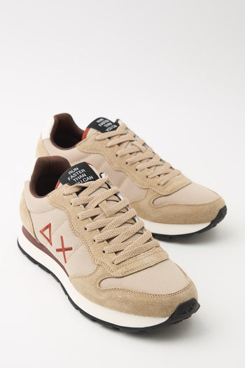 Sun68 Sneaker Beige Scuro Uomo - 4