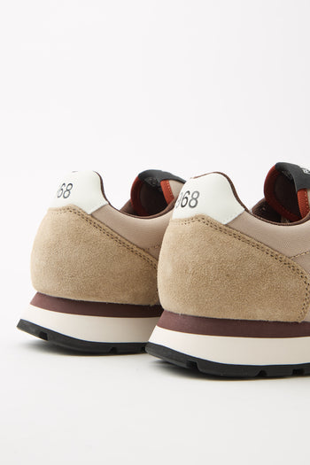 Sun68 Sneaker Beige Scuro Uomo - 5