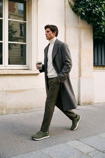 Sun68 Sneaker Militare Scuro Uomo - 10