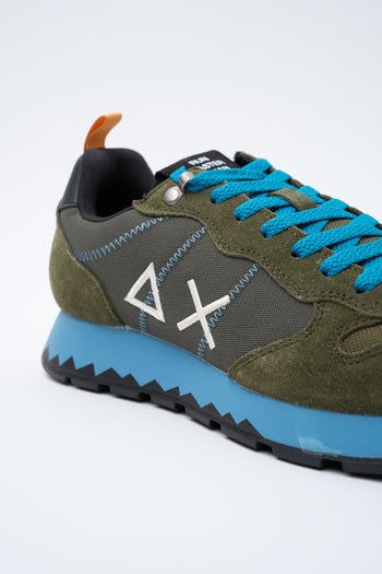Sun68 Sneaker Militare Scuro Uomo - 4
