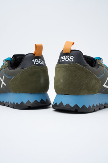 Sun68 Sneaker Militare Scuro Uomo - 6