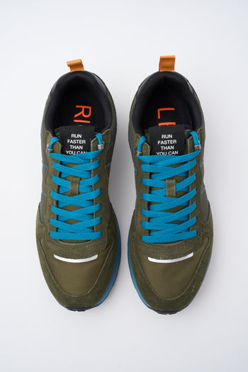 Sun68 Sneaker Militare Scuro Uomo - 7