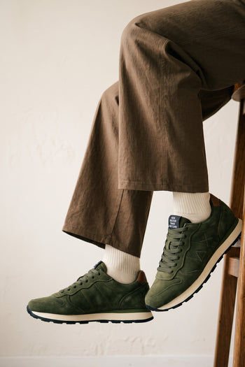 Sun68 Sneaker Militare Scuro Uomo - 11