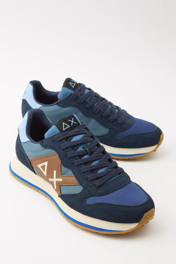 Sun68 Sneaker Navy Blue Uomo - 4