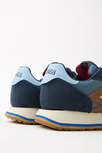 Sun68 Sneaker Navy Blue Uomo - 5