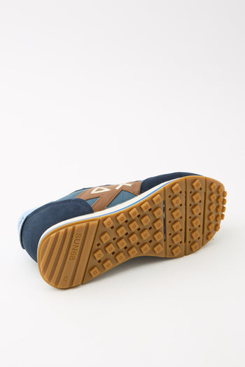 Sun68 Sneaker Navy Blue Uomo - 7