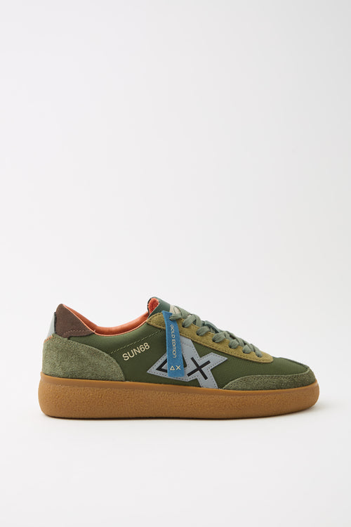 Sun68 Sneaker Militare Scuro Uomo - 1