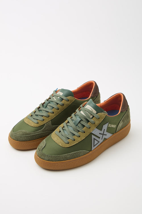 Sun68 Sneaker Militare Scuro Uomo - 2