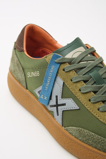 Sun68 Sneaker Militare Scuro Uomo - 7